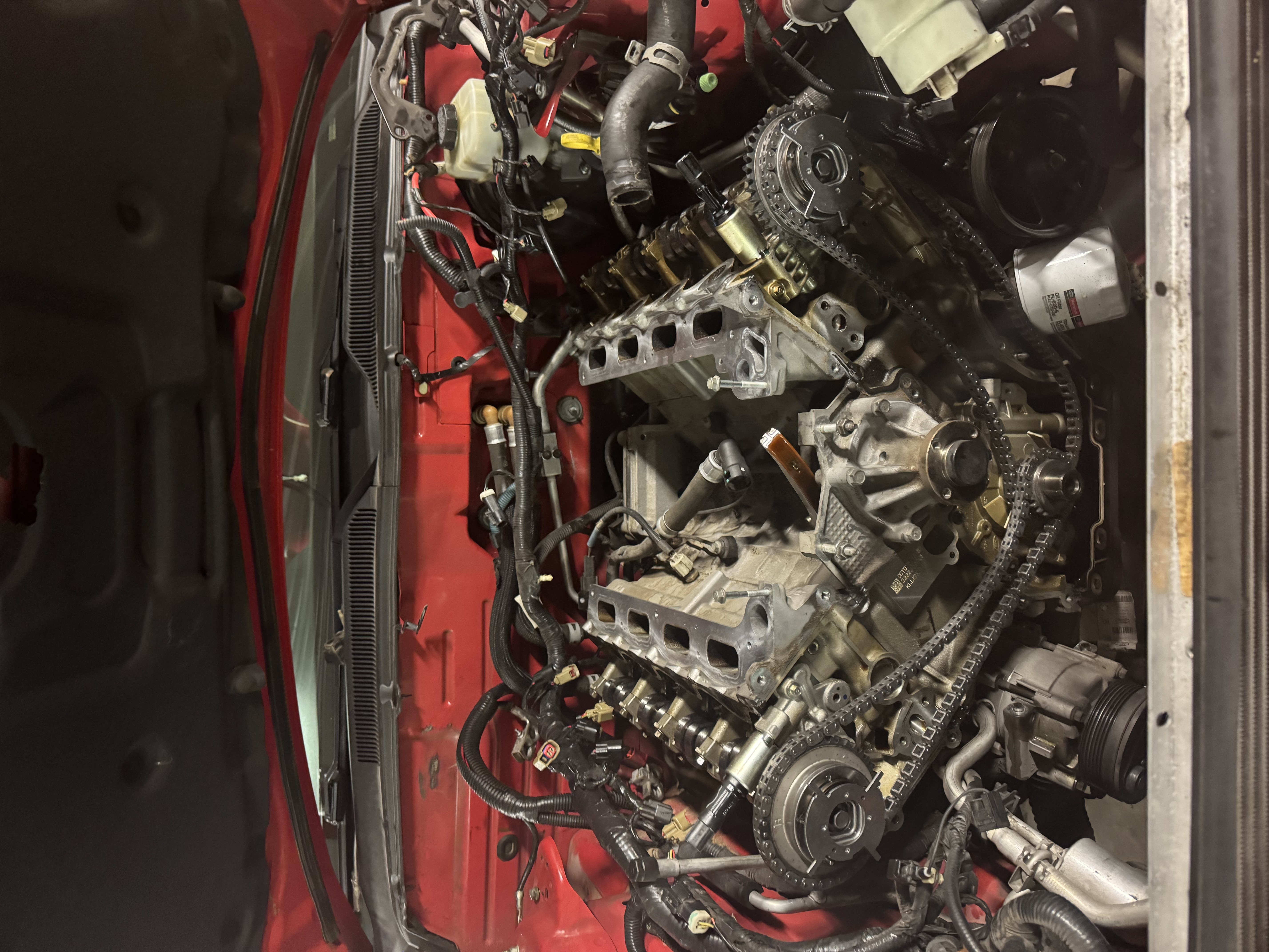 S197 Mustang in the shop build photo